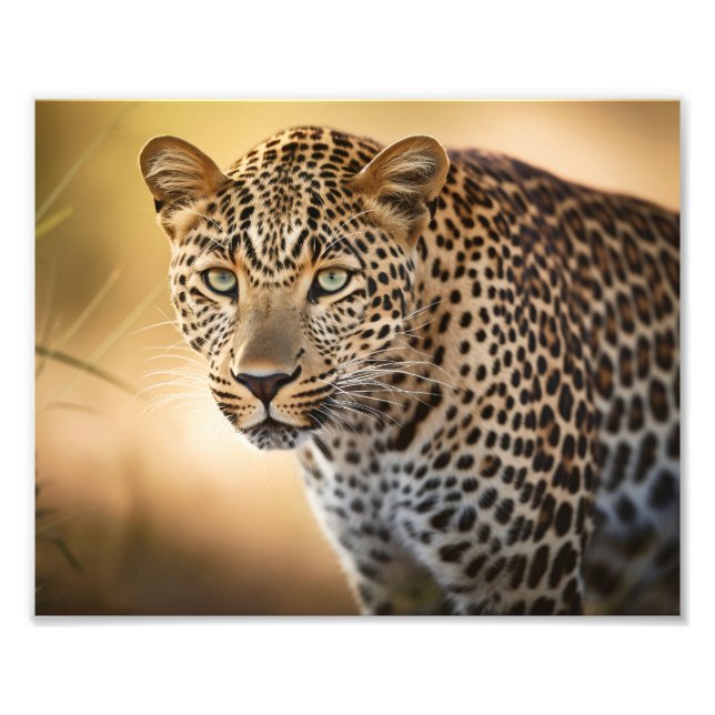 Fotografiskt tryck-Leopard Fototryck (Framsidan)