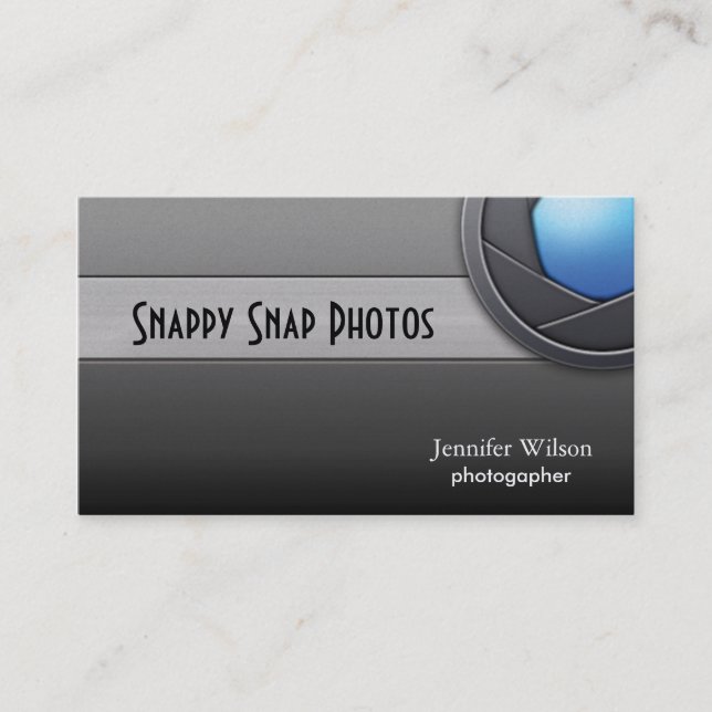 Fotografiskt visitkort (Framsida)