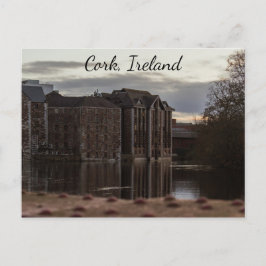 Fotografiskt vykort för floden Kork Ireland