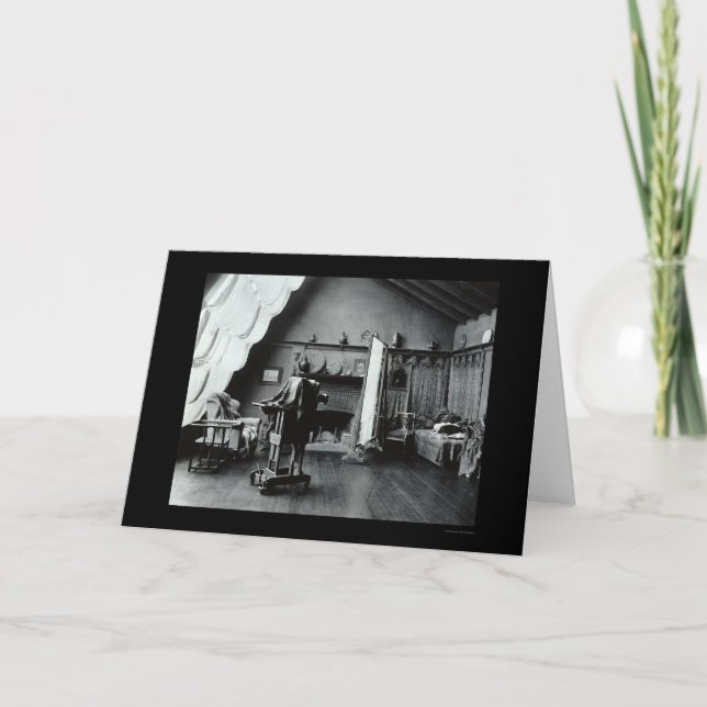 Fotografistudio i Washington, DC 1900 Kort (Framsida)