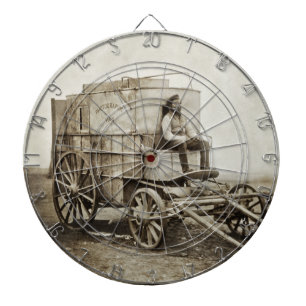 Fotografivagn av Roger Fenton Foto Realism Darttavla