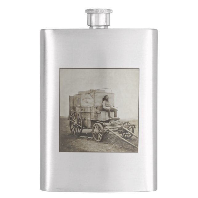 Fotografivagn av Roger Fenton Foto-Realism Fickplunta (Framsidan)