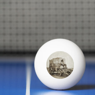 Fotografivagn av Roger Fenton Foto Realism Pingisboll