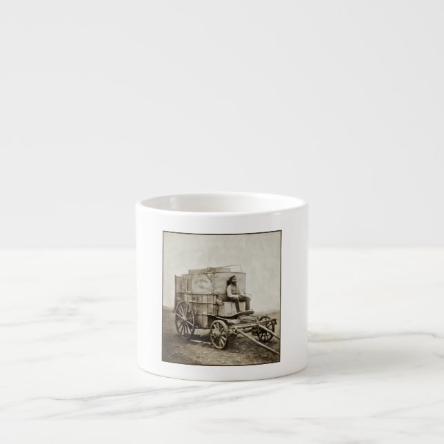 Fotografivagn av Roger Fenton Photo Realism Espressomugg (Framsidan)