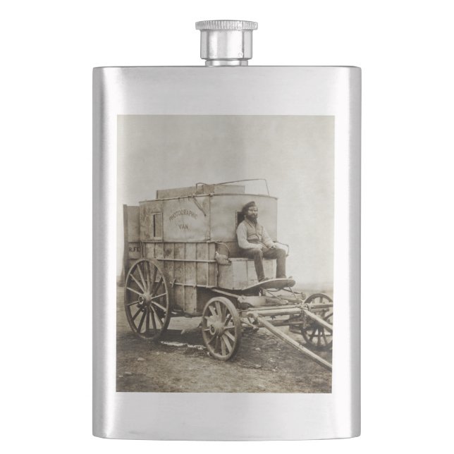 Fotografivagn av Roger Fenton Photo Realism Fickplunta (Framsidan)