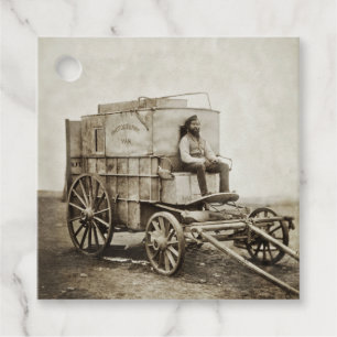 Fotografivagn av Roger Fenton Photo Realism Gåvor Etiketter