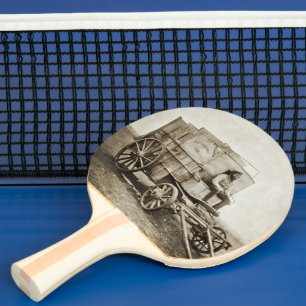 Fotografivagn av Roger Fenton Photo Realism Pingisracket