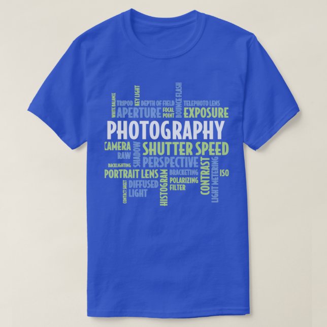 Fotografivideokamera för fotografier t shirt (Design framsida)
