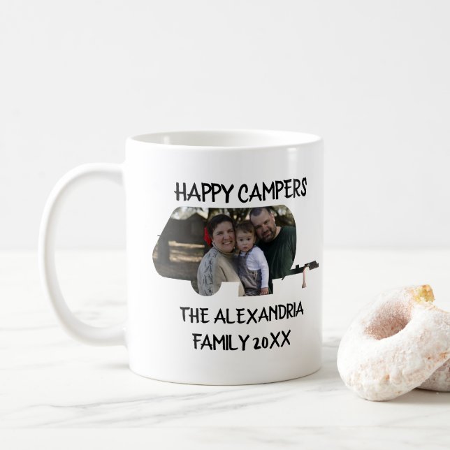 Fotografivideokameror för husvagn med anpassningsb kaffemugg (Med munk)
