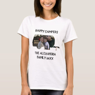 Fotografivideokameror för husvagn med anpassningsb t shirt