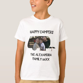 Fotografivideokameror för husvagn med anpassningsb t shirt