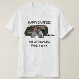 Fotografivideokameror för husvagn med anpassningsb t shirt