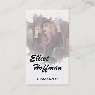 Fotografivisitkort Visitkort