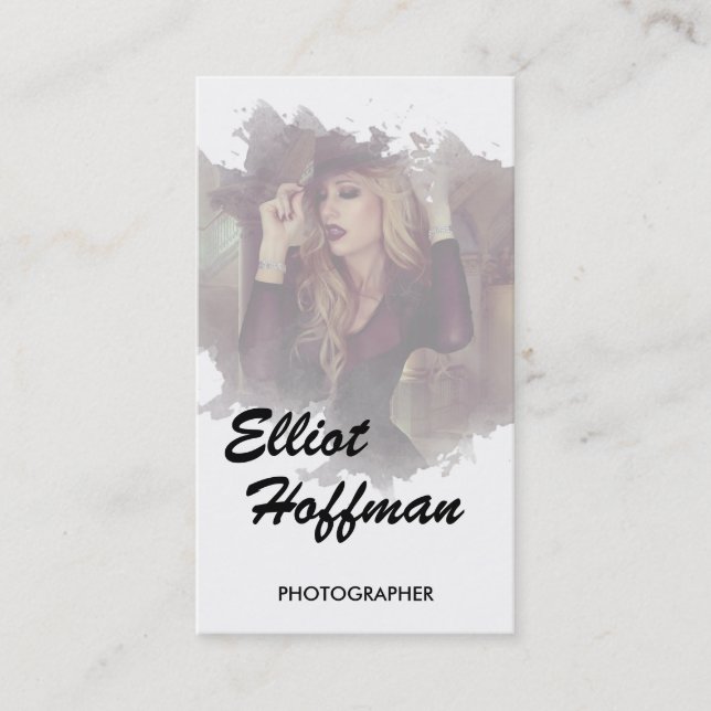 Fotografivisitkort Visitkort (Framsida)