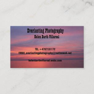 Fotografivisitkort Visitkort