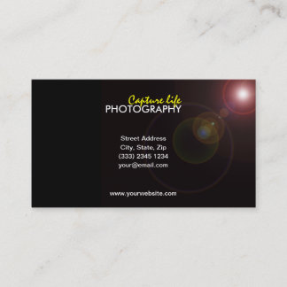 Fotografivisitkort Visitkort
