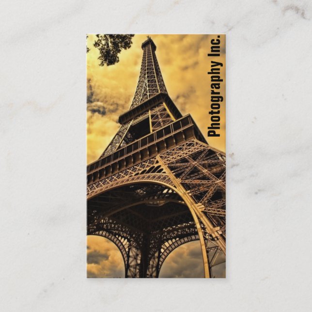 Fotografivisning Visitkort (Framsida)