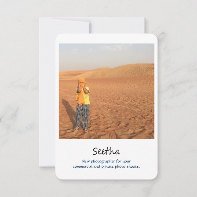 fotografkort inbjudningar (Framsida)