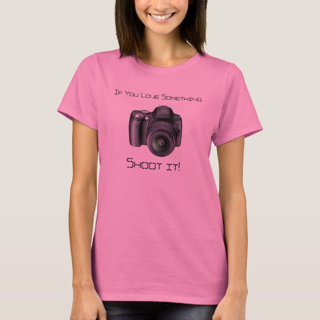 Fotografskjorta Tee Shirt (Framsida)