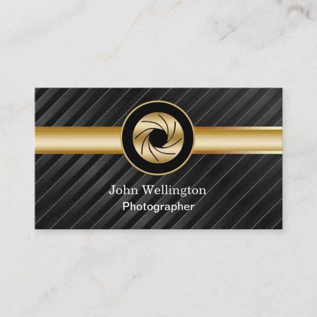 Fotografvisitkortar Visitkort (Framsida)