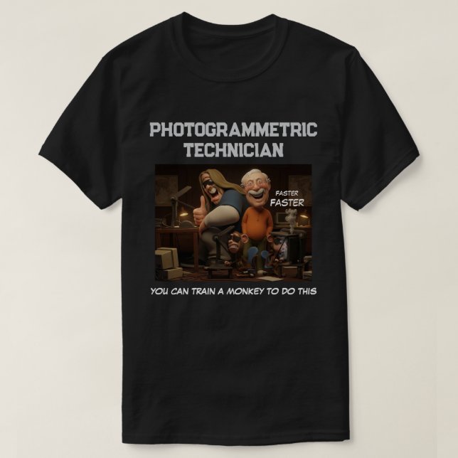 FOTOGRAMMETRISK TEKNIKER T SHIRT (Design framsida)