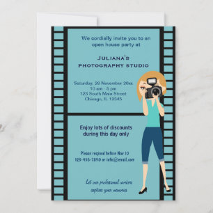 Fotography Studio Firande Inbjudningar