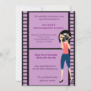Fotography Studio Firande Inbjudningar
