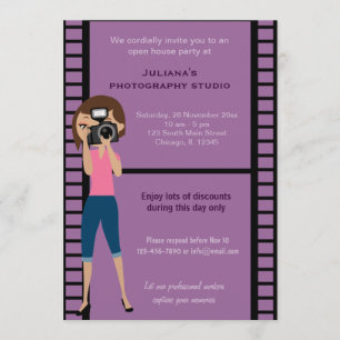 Fotography Studio Firande Inbjudningar