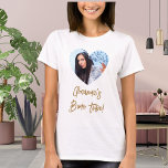 Fotohjärtbridtribe bachelorette t shirt<br><div class="desc">Anpassa och ett foto i hjärtformade ram. För möhippor och möhippor.</div>