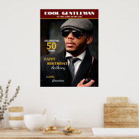 Fotohölje för födelsedagsmagasin