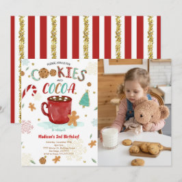 Fotoinbjudan till nybörjare på födelsedagen inbjudningar