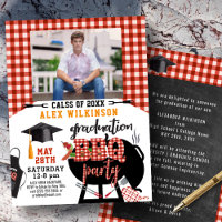 Fotoinbjudan till Red Play Studenten BBQ Party