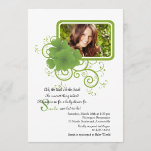 Fotoinbjudan till Shamrock Ram Inbjudningar