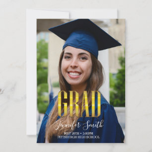 fotoinbjudan till Studenten Inbjudningar