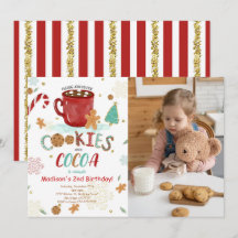 Fotoinbjudan till Sweet Cookies Birthday