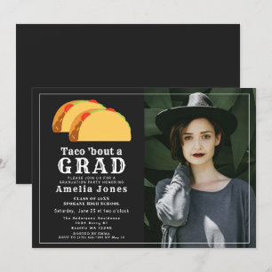 Fotoinbjudan till Tacho Bout GRAD-Studentfest Inbjudningar