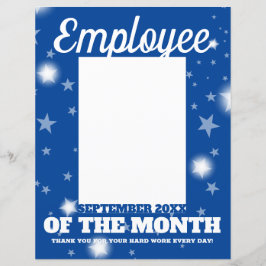 fotoinfogningsanställd för månaden SEP-brevhuvud