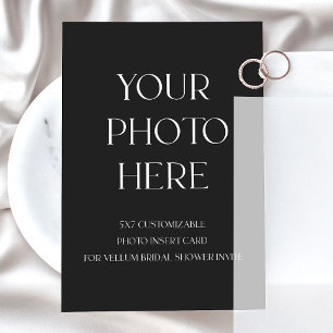 Fotoinmatningskort för Vellum Möhippa Inbjudan