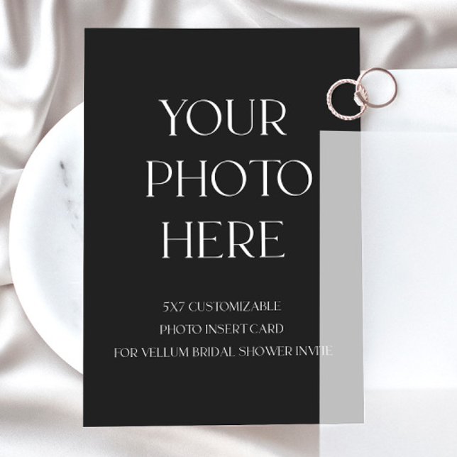 Fotoinmatningskort för Vellum Möhippa Inbjudan (Skapare uppladdad)