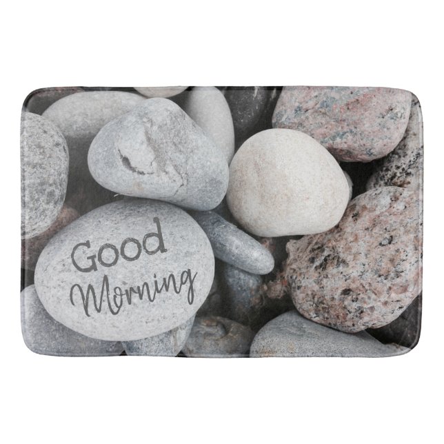 Fotoinspirationsljus för persikor badrumsmatta (Framsidan)