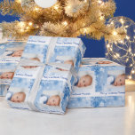 Fotojul, Hanukkah, Chanukah Wrapping Papper Presentpapper<br><div class="desc">Fotojul, Chanukah, Hanukkah Anpassningsbar Wrapping Papper. Lägg till ditt favoritfoto om du vill skapa papper omslutning som ingen vill riva. Det är en gåva i sig. Föreställ dig Mamma, mormor, farfar, morbror, Moster, Pappa ansikte när de ser det här figuret på sin gåva. Så söt, så speciellt. ANPASSA MED DIN...</div>