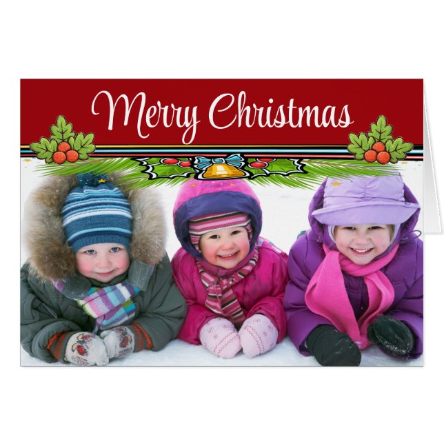 Fotojul/Helgdag-kort OBS Kort (Framsidan Horizontal)