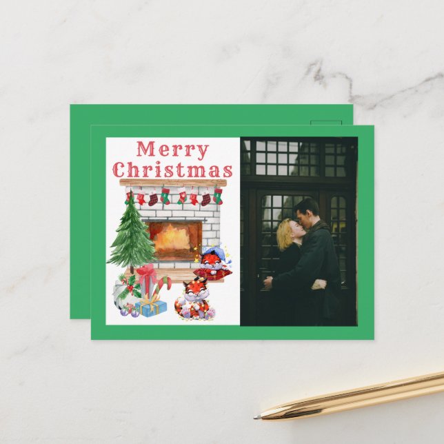 FotoJulhelg Vykort (Fram/Back In Situ)