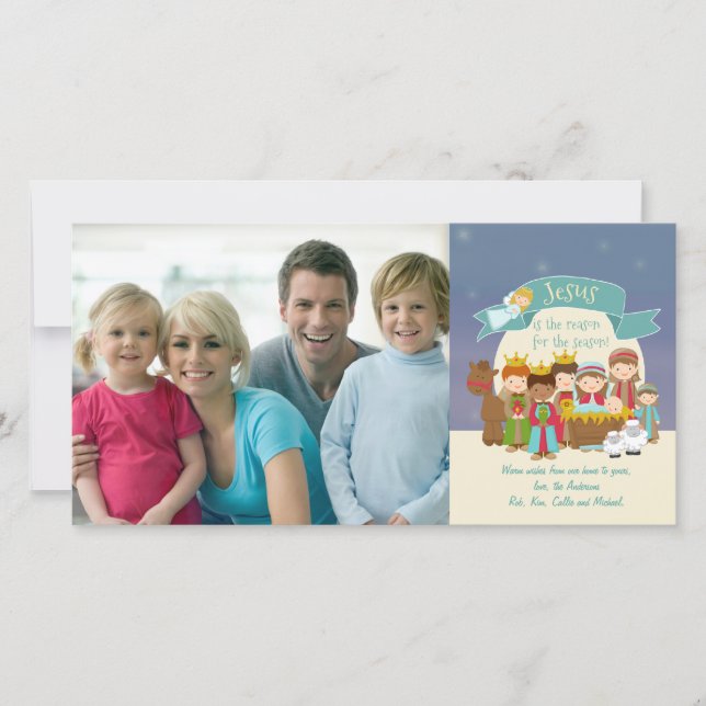 Fotojulkort - Förångscen Julkort (Framsida)