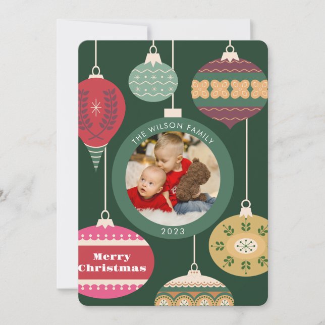 Fotojulkort Inbjudningar (Framsida)