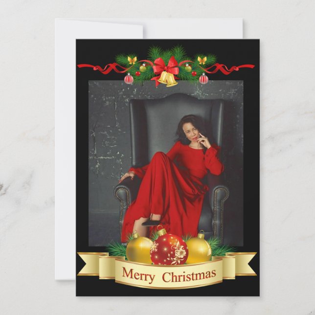 Fotojulkort Julkort (Framsida)