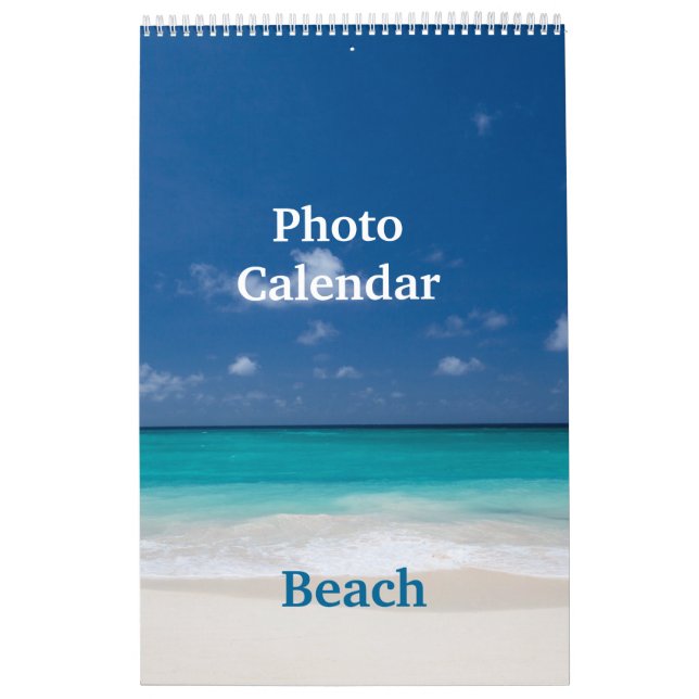 Fotokalender - Beach Kalender (Omslag)