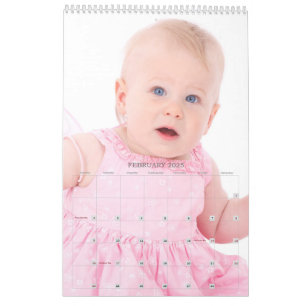 Fotokalender - en sida kalender