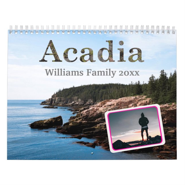 Fotokalender för Acadias nationalpark 2023 Kalender (Omslag)