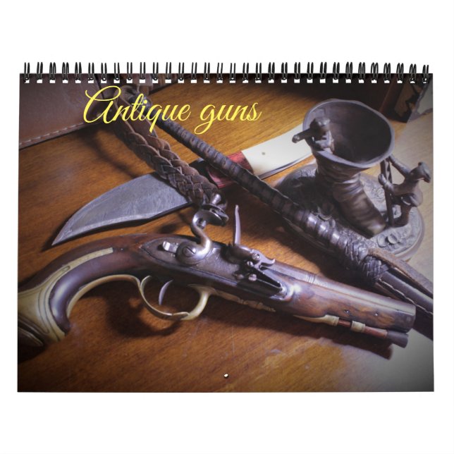 Fotokalender för antika vapen kalender (Omslag)